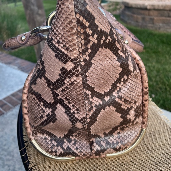 BALLY Python Top Handle Crossbody Bag - Picture 11 of 15